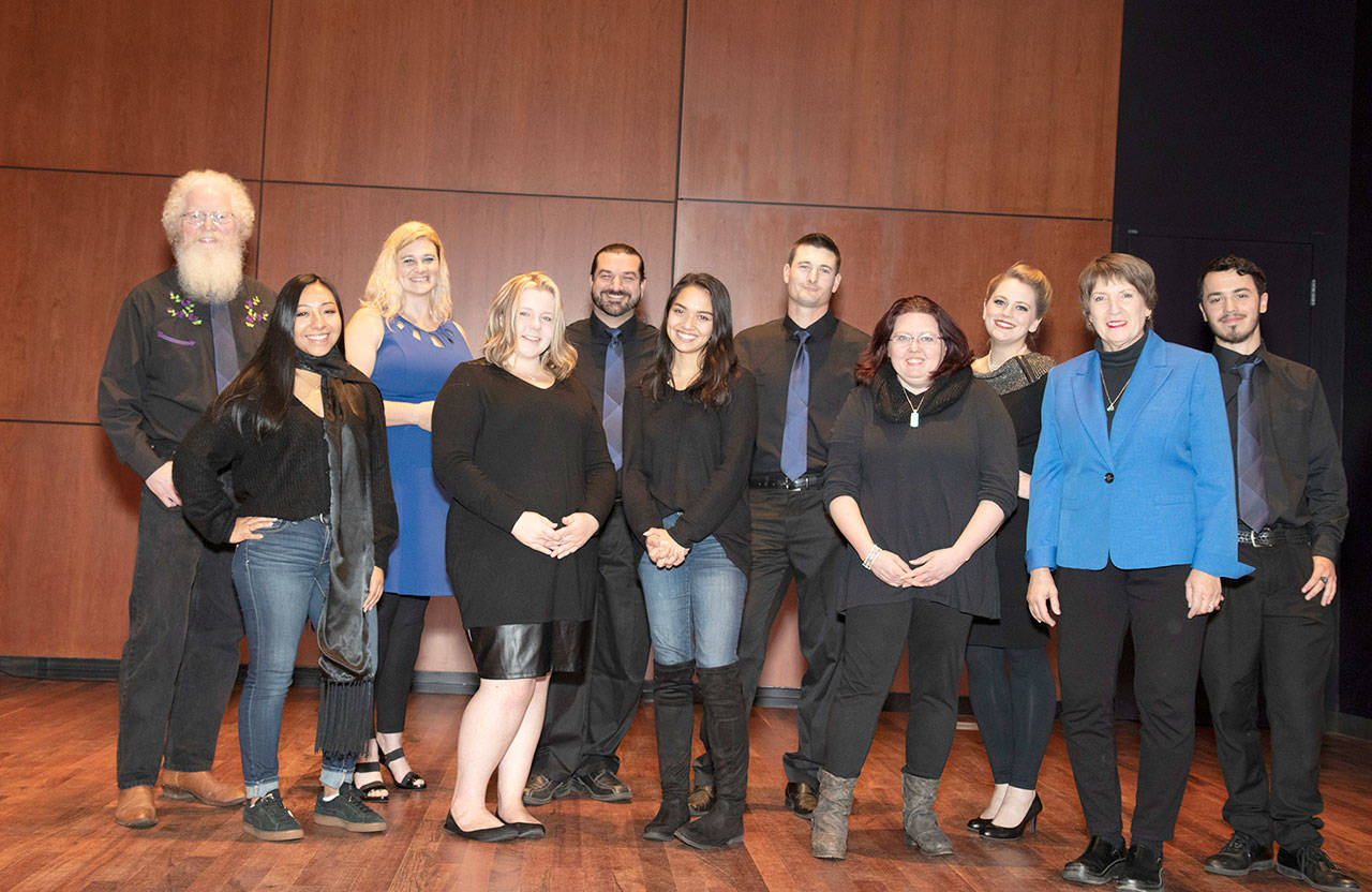 The Peninsula College Vocal Jazz Ensemble will perform in concert this Thursday, joined on stage by a Seattle group, Pearl Django.