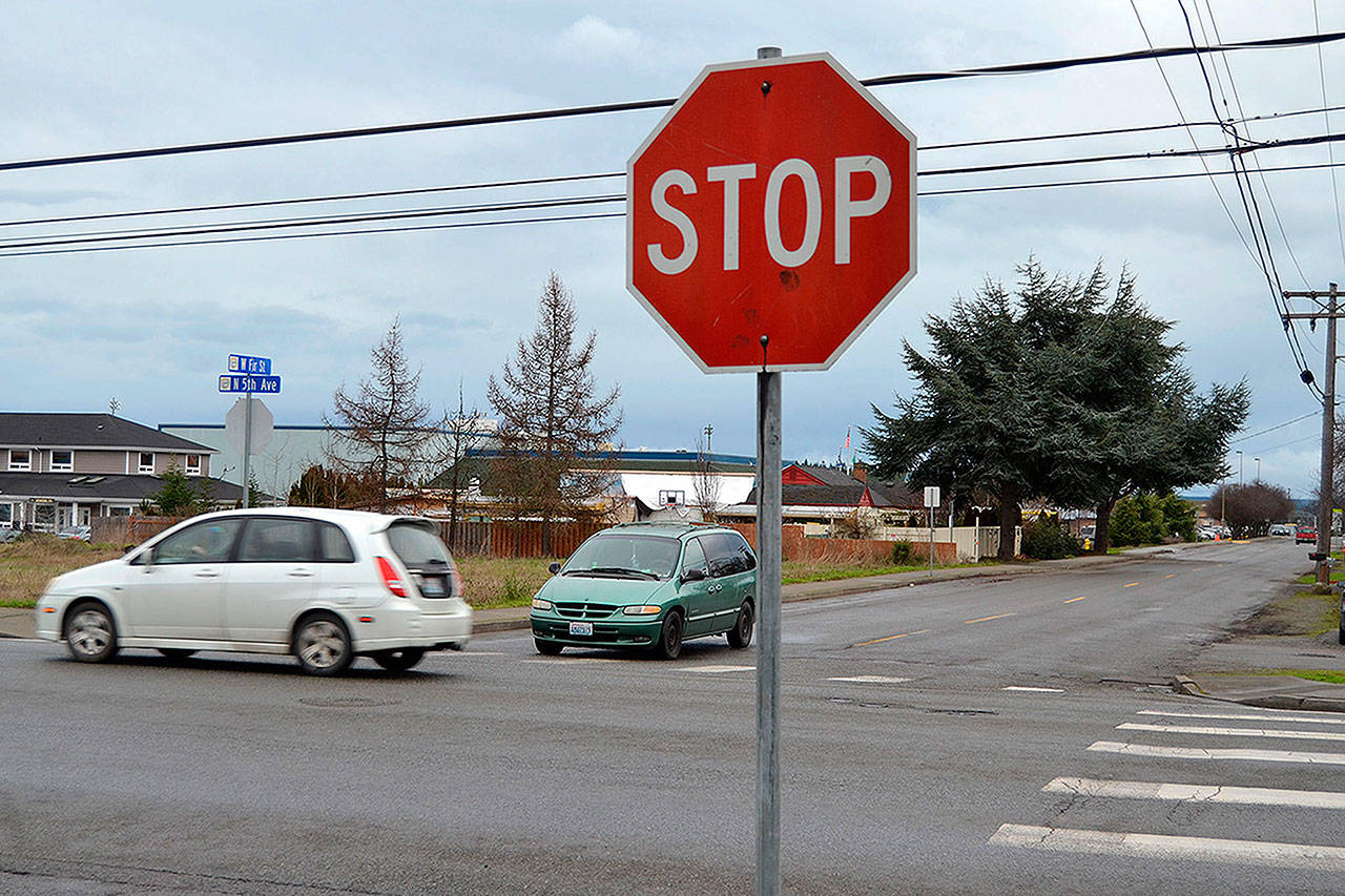 <strong>Matthew Nash</strong>/Olympic Peninsula News Group Construction to redo Fir Street won’t begin until spring. Over 18 months, the road will temporarily become one-way with one lane while adding a traffic light at the intersection of Fir Street and Fifth Avenue.