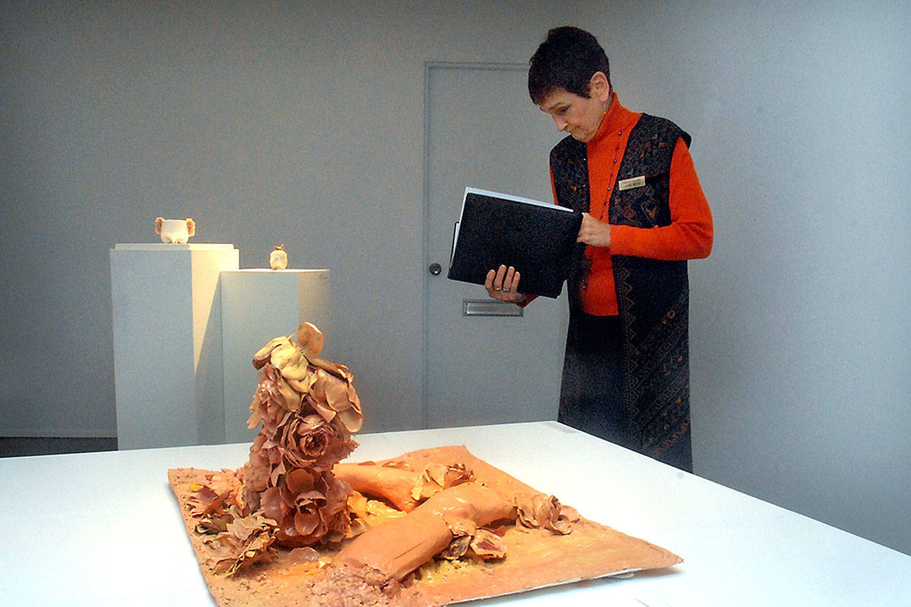 PHOTO: ‘Material as Metaphor’ exhibit in Port Angeles