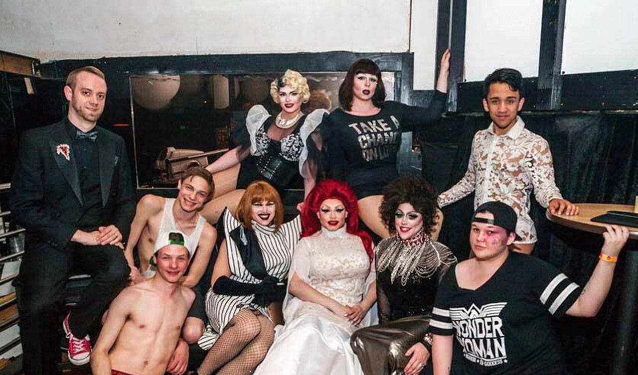 The dancing queens of the Haus of Paradisco will bring their show to Studio Bob in Port Angeles on Saturday night. (Haus of Paradisco)