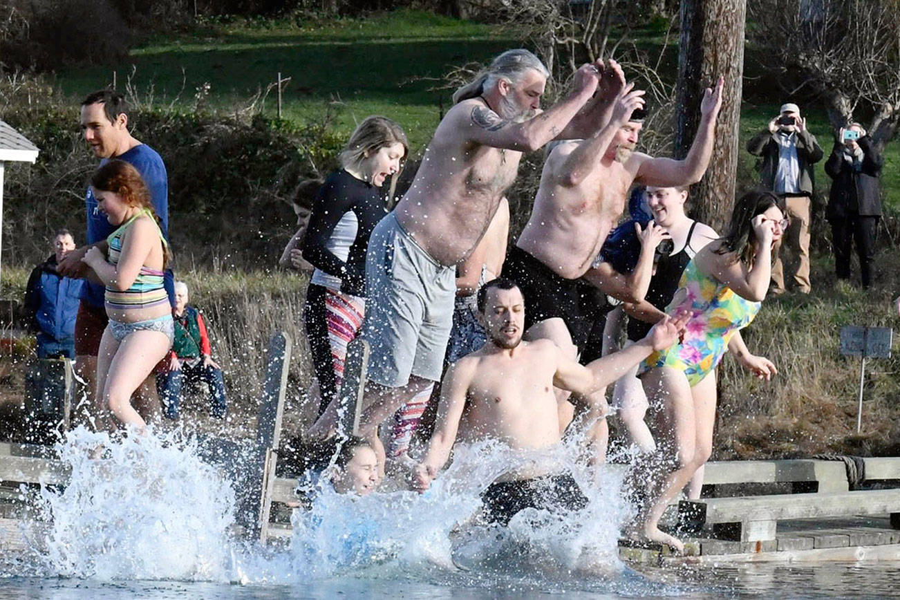 Making a splash: Plunge a mystery to some jumping into Mystery Bay