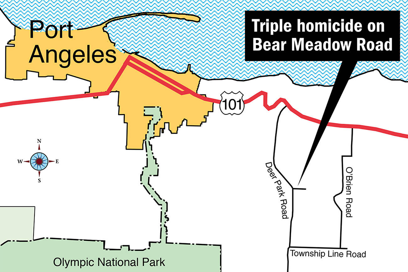 Port Angeles triple homicide investigation expected to be lengthy