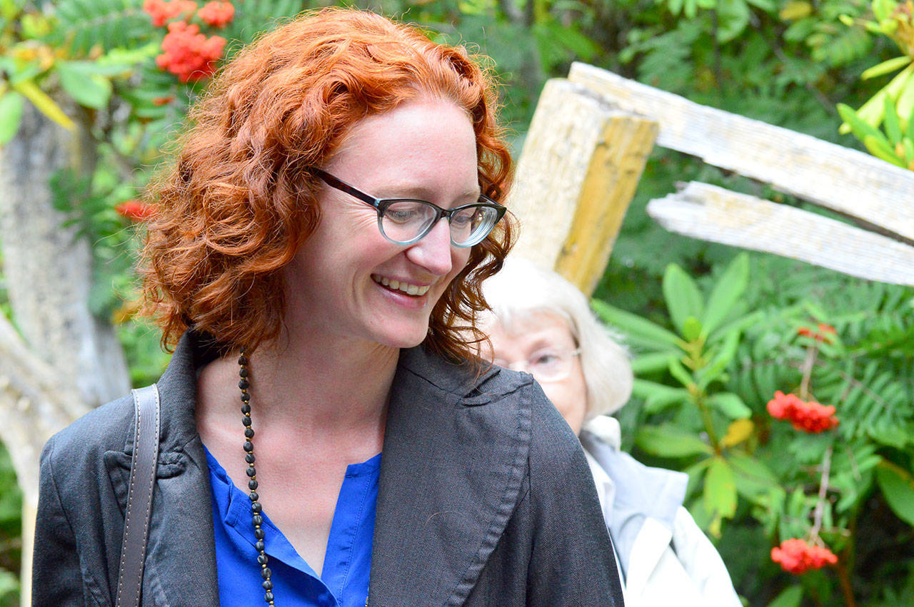 Gallery and Program Director Sarah Jane will cohost “Art as Activism,” a dinner talk at the Port Angeles Fine Arts Center on Monday. (Diane Urbani de la Paz)