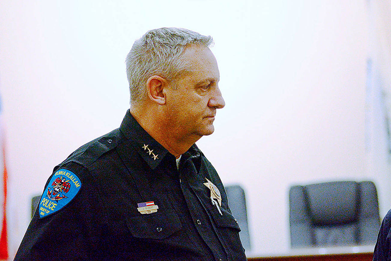 Lower Elwha Klallam tribal police chief resigns
