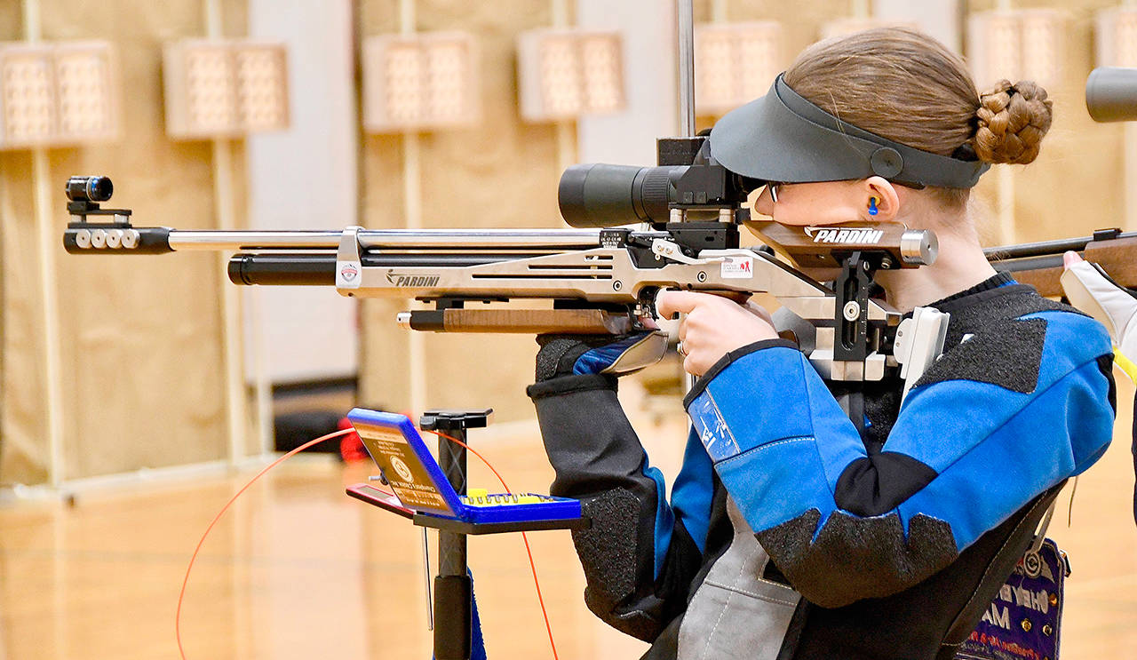 MARKSMANSHIP: Port Angeles’ Maggard aiming for Navy JROTC championship in Alabama