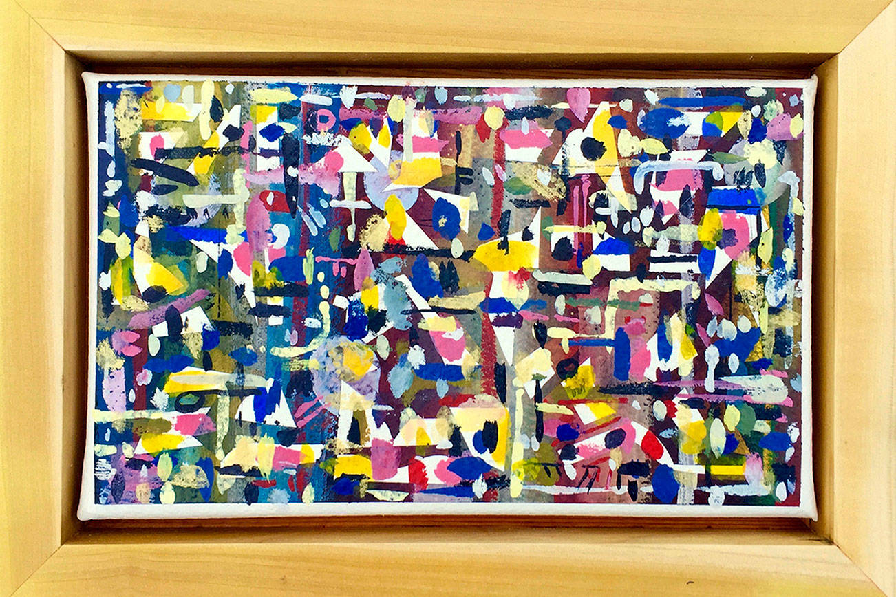 Valentines, paintings, sculpture on Port Townsend Gallery Walk