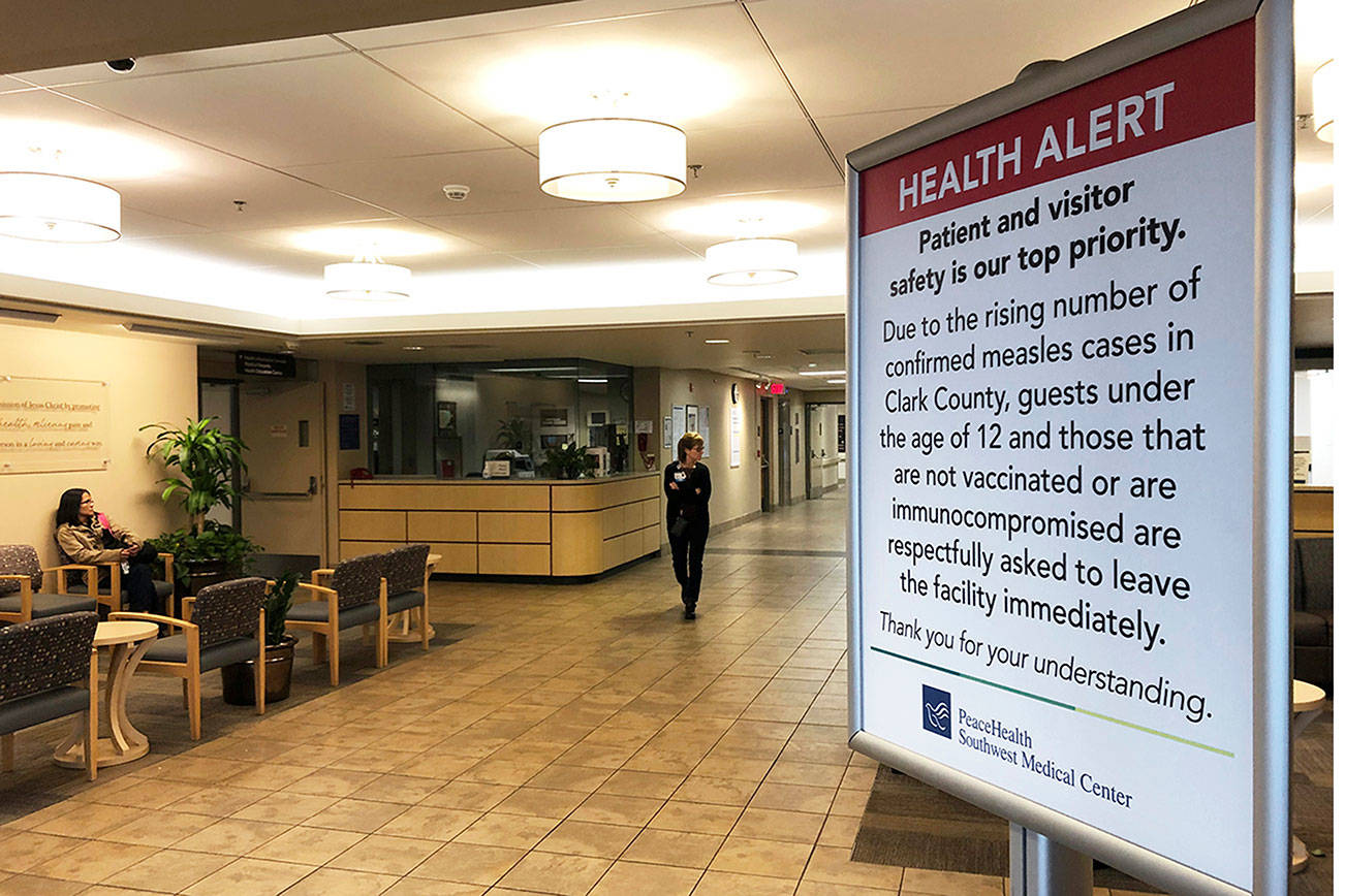 Northwest measles outbreak revives debate over vaccine laws