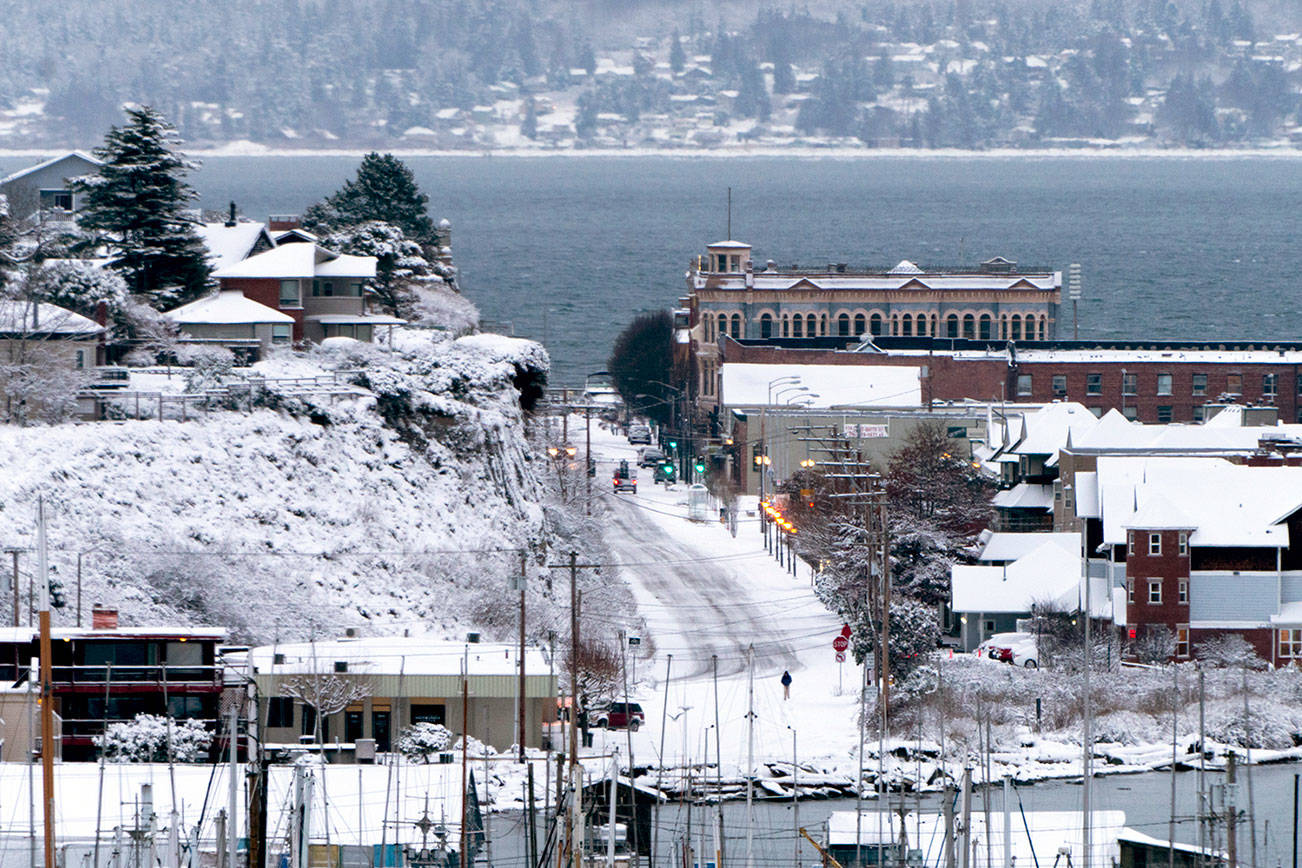 Portions of North Olympic Peninsula hammered with several feet of snow