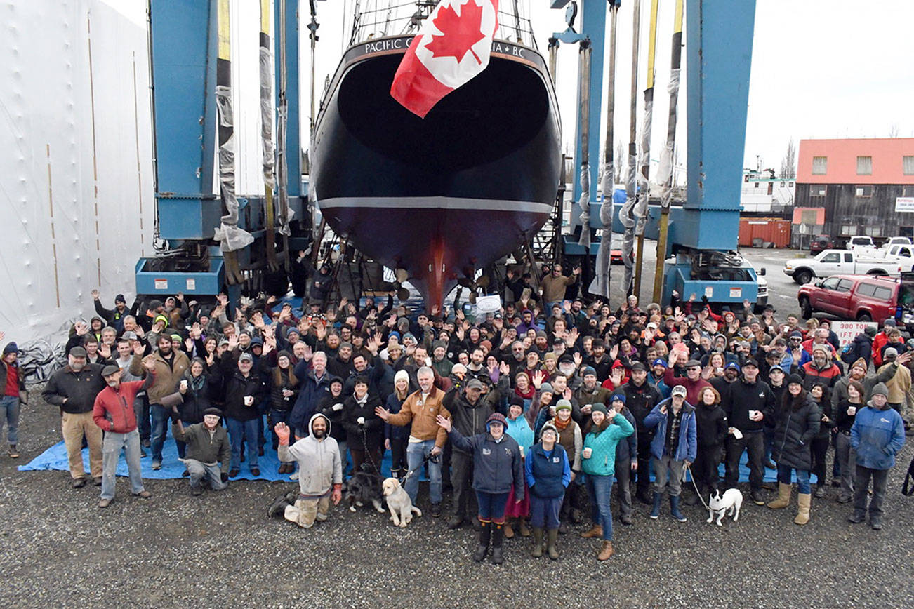 PHOTO: A working relationship at the Port of Port Townsend