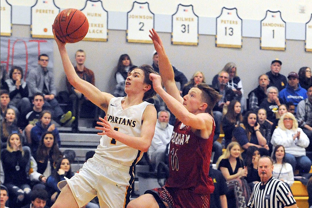 AREA SPORTS BRIEFS: Seth Johnson is picked as Evergreen 1A boys basketball MVP