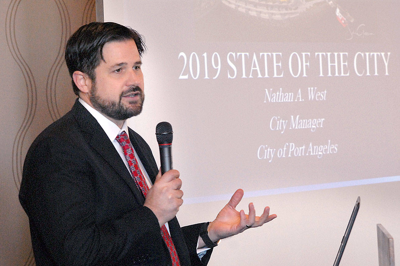 Port Angeles city manager cites upcoming investments