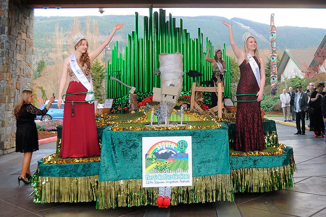 PHOTO: Sequim Irrigation Festival’ 2019 float unveiled
