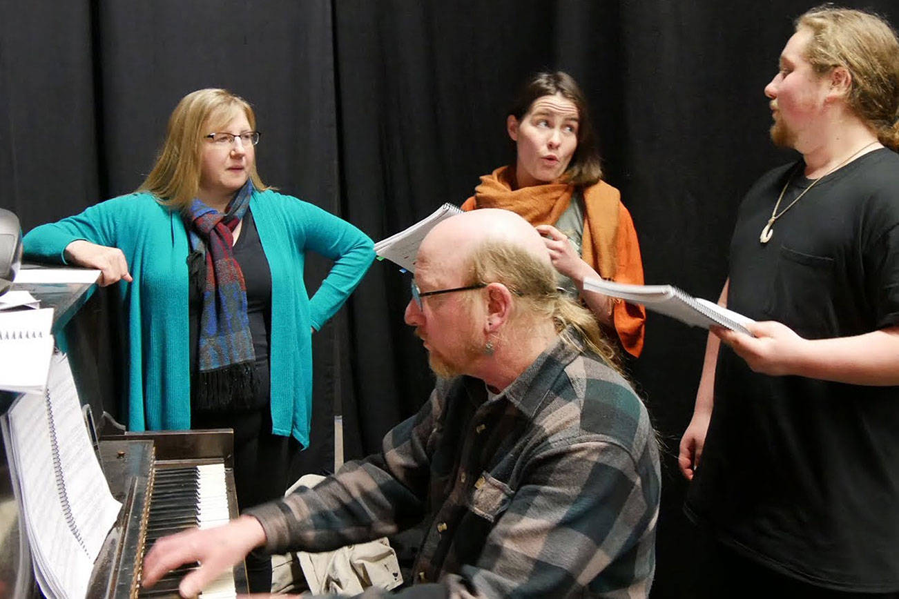 OTA production of ‘First Date’ is cast, in rehearsal