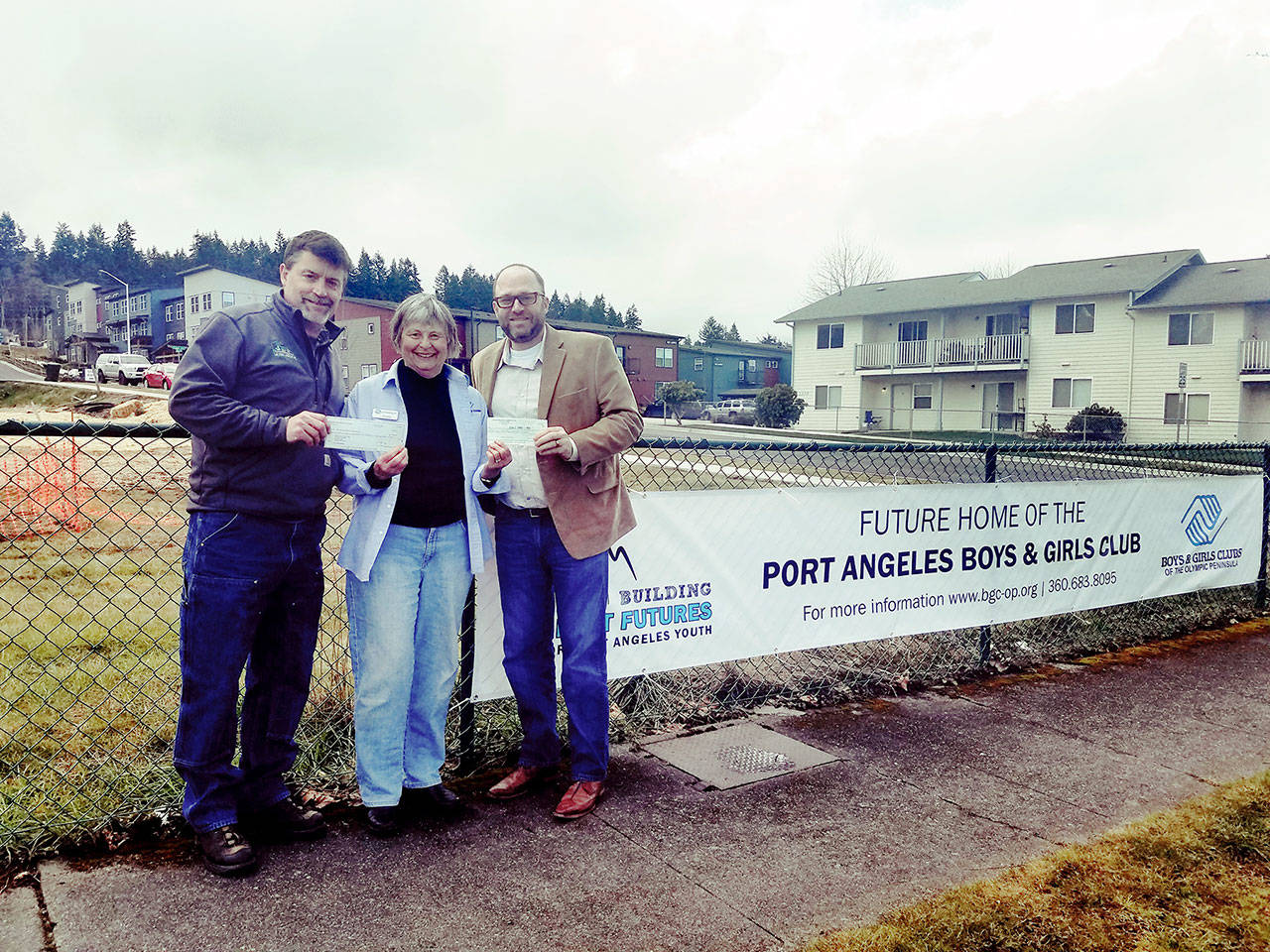 PHOTO: $6,800 donated to the Boys and Girls Club