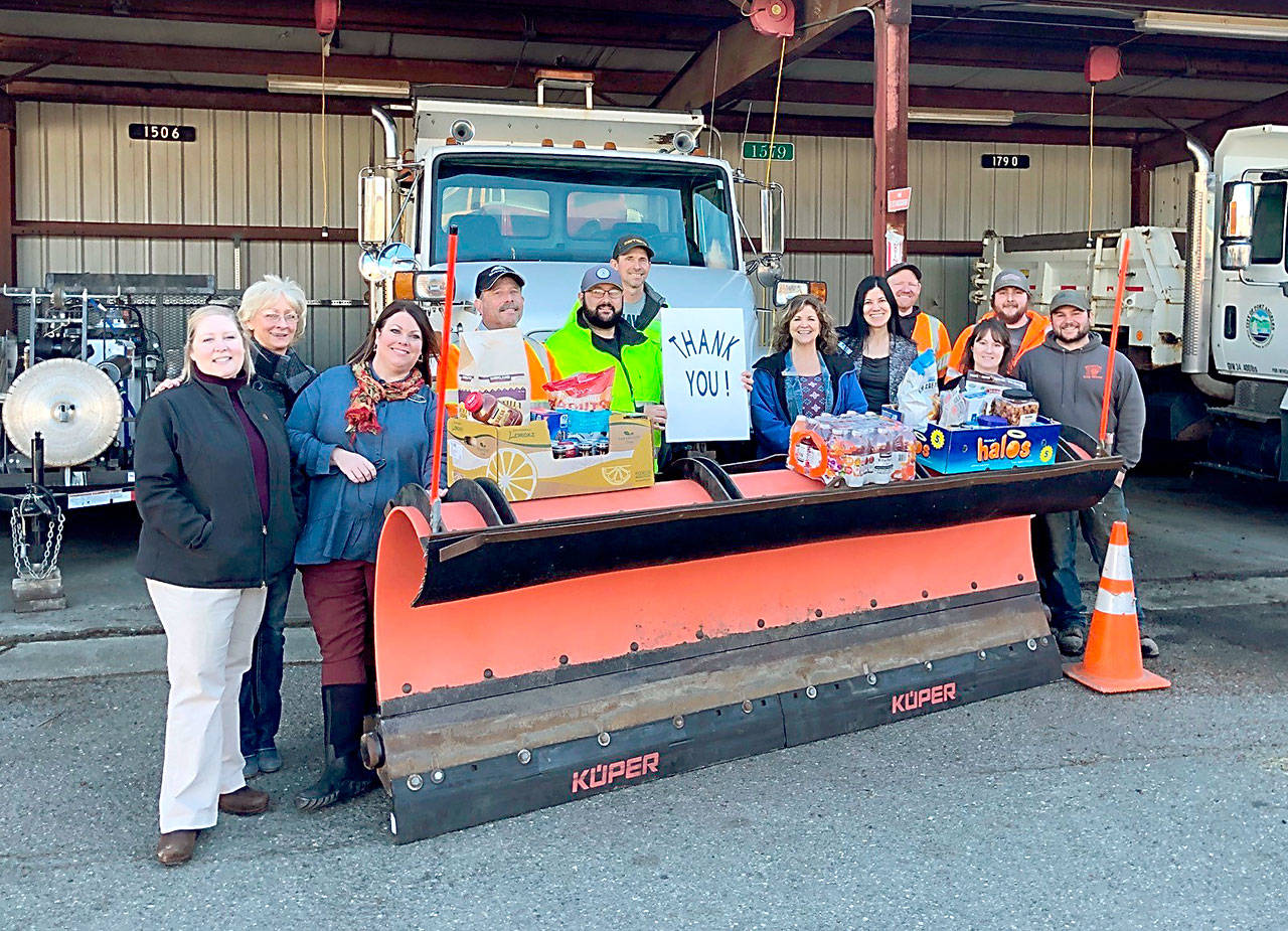 PHOTO: Association of realtors thanks local road crews
