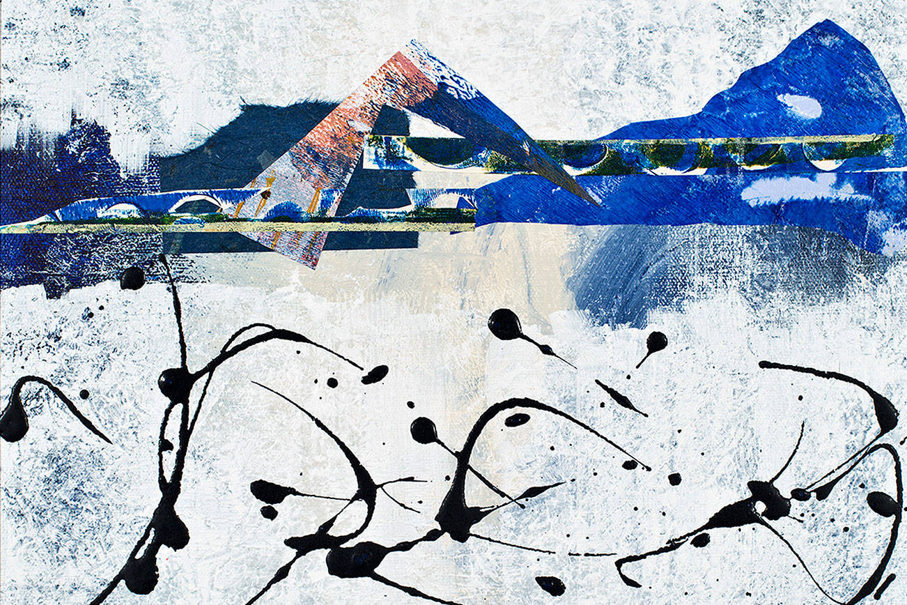 Fiber arts, paintings on exhibit during Gallery Walk