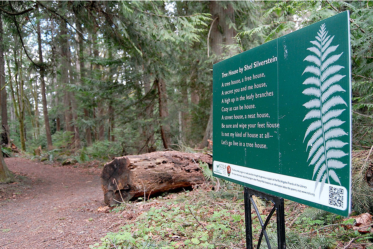 Poetry graces popular park trails