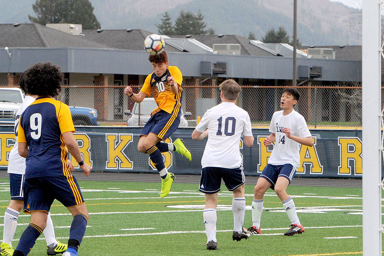 Forks Spartans boys soccer set hook on Ilwaco Fisherman
