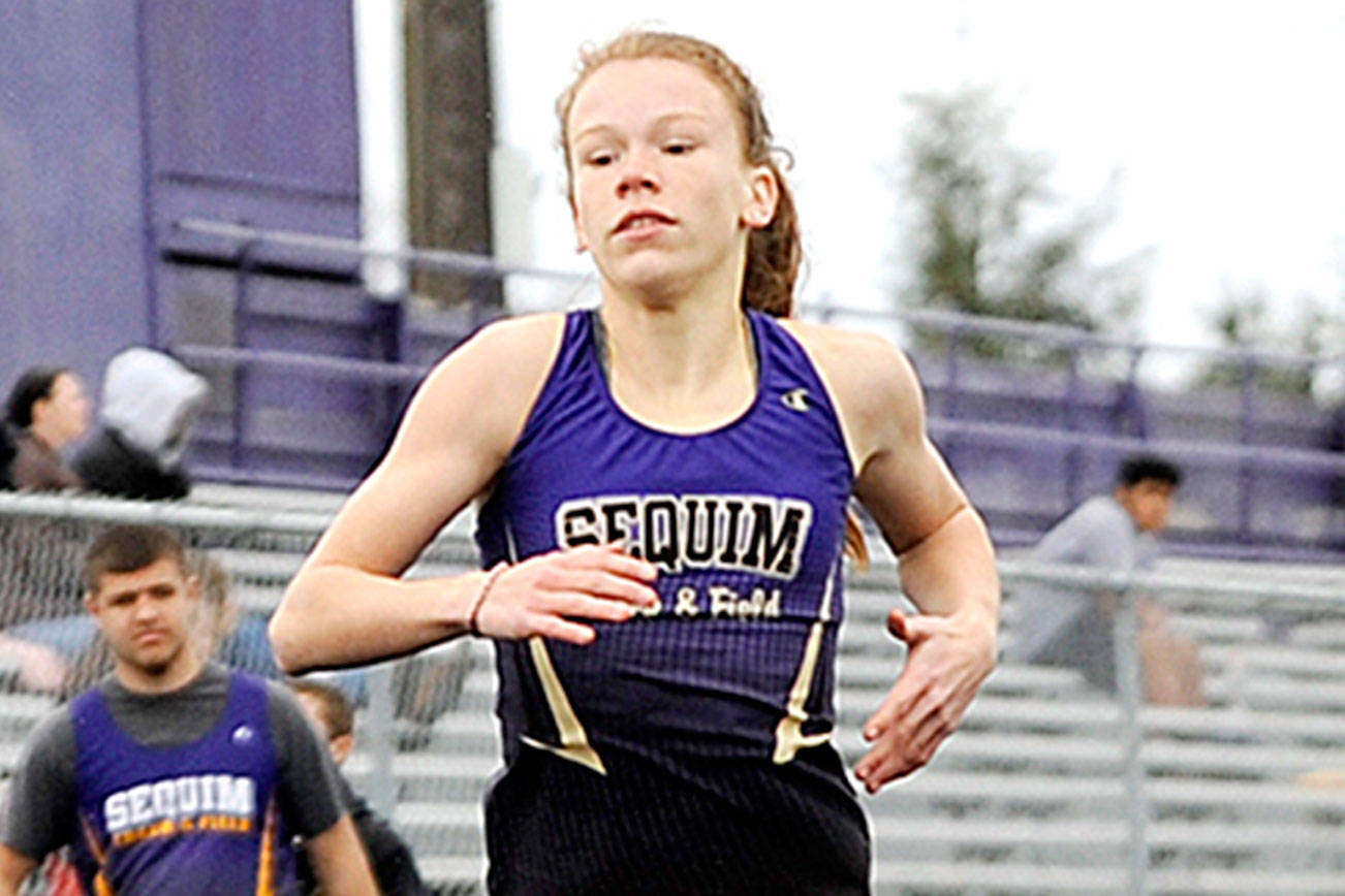 ATHLETE OF THE WEEK: Riley Pyeatt, Sequim track and field