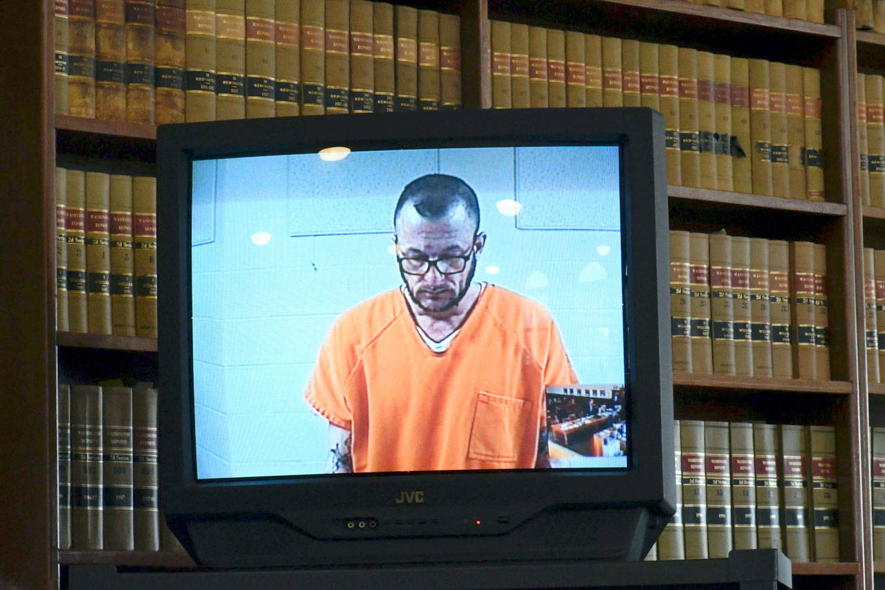 Adam Michael Kelly will face a jury trial in Jefferson County Superior Court, June 10-12. Kelly is charged with ten felony counts, including controlled substances homicide, in the March 27 death of Port Townsend musician Jarrod Bramson. (Jeannie McMacken/Peninsula Daily News)