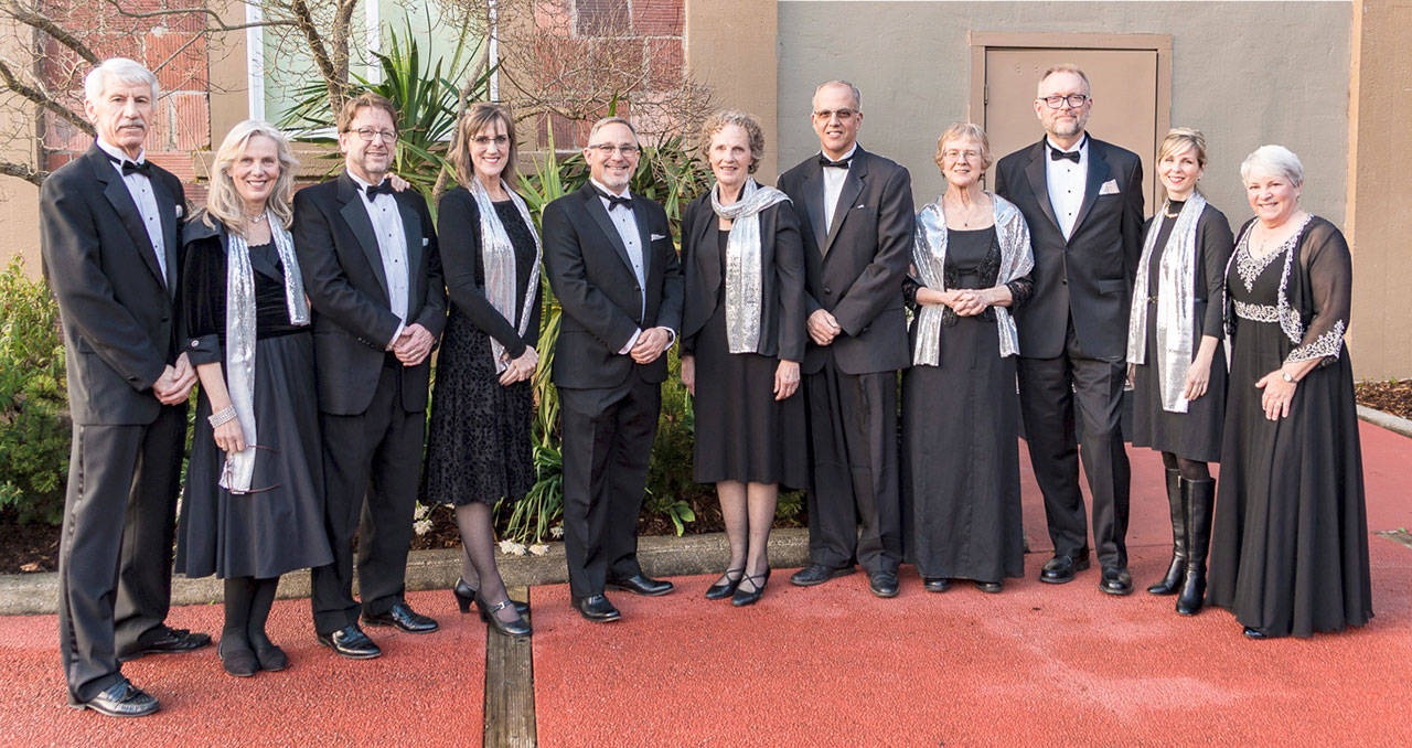 Silver Stage Singers is one of the small ensembles that will perform at RainShadow Chorale on Broadway.