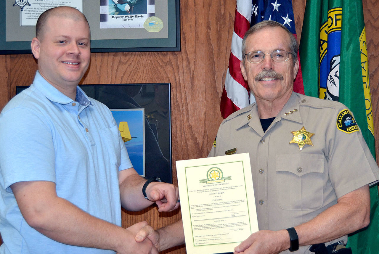 New civil deputy sworn in