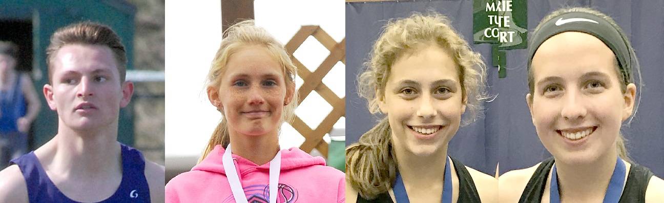 From left, Murray Bingham, Millie Long, Jessica Dietzman and Kalli Wiker