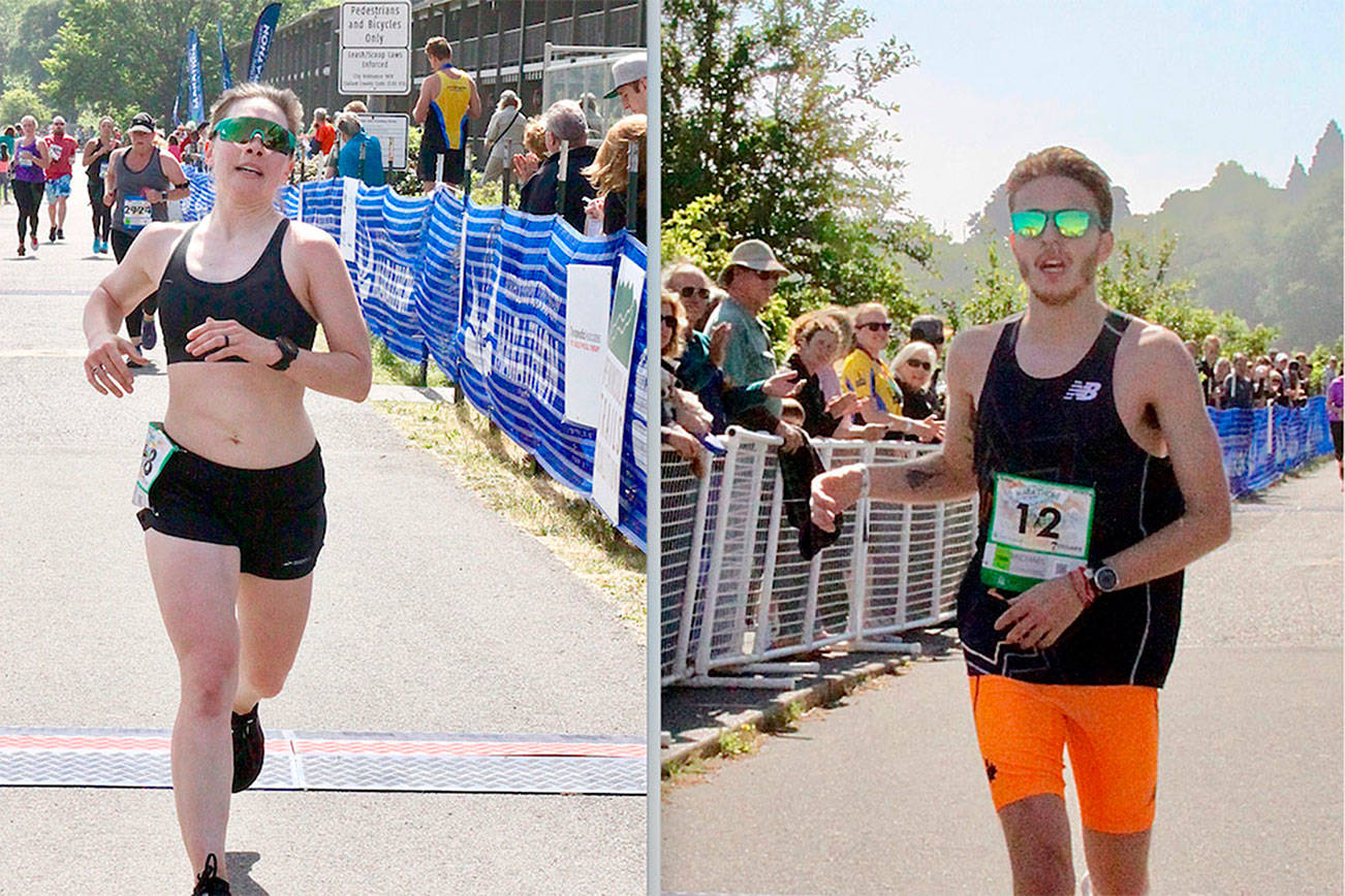 NORTH OLYMPIC DISCOVERY MARATHON: Sequim runners rule the day; records fall