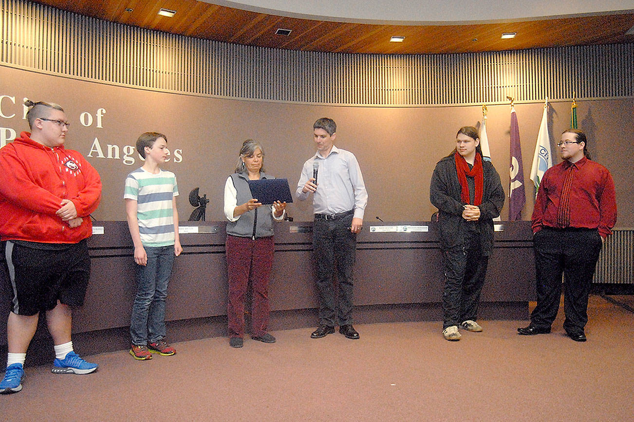 PHOTO: Student Emmy Awards nominees recognized