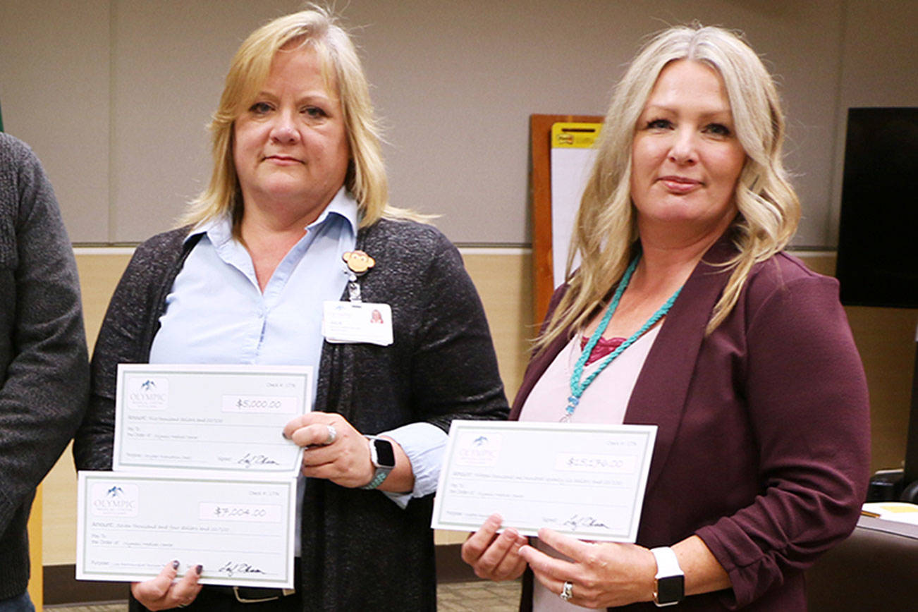 Olympic Medical Center Auxiliary donates $34K for hospital equipment