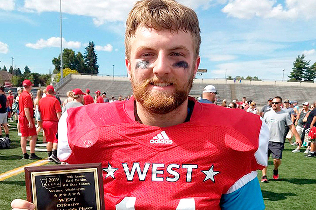 ALL-STAR FOOTBALL GAME: Sequim’s Cowan West offensive MVP