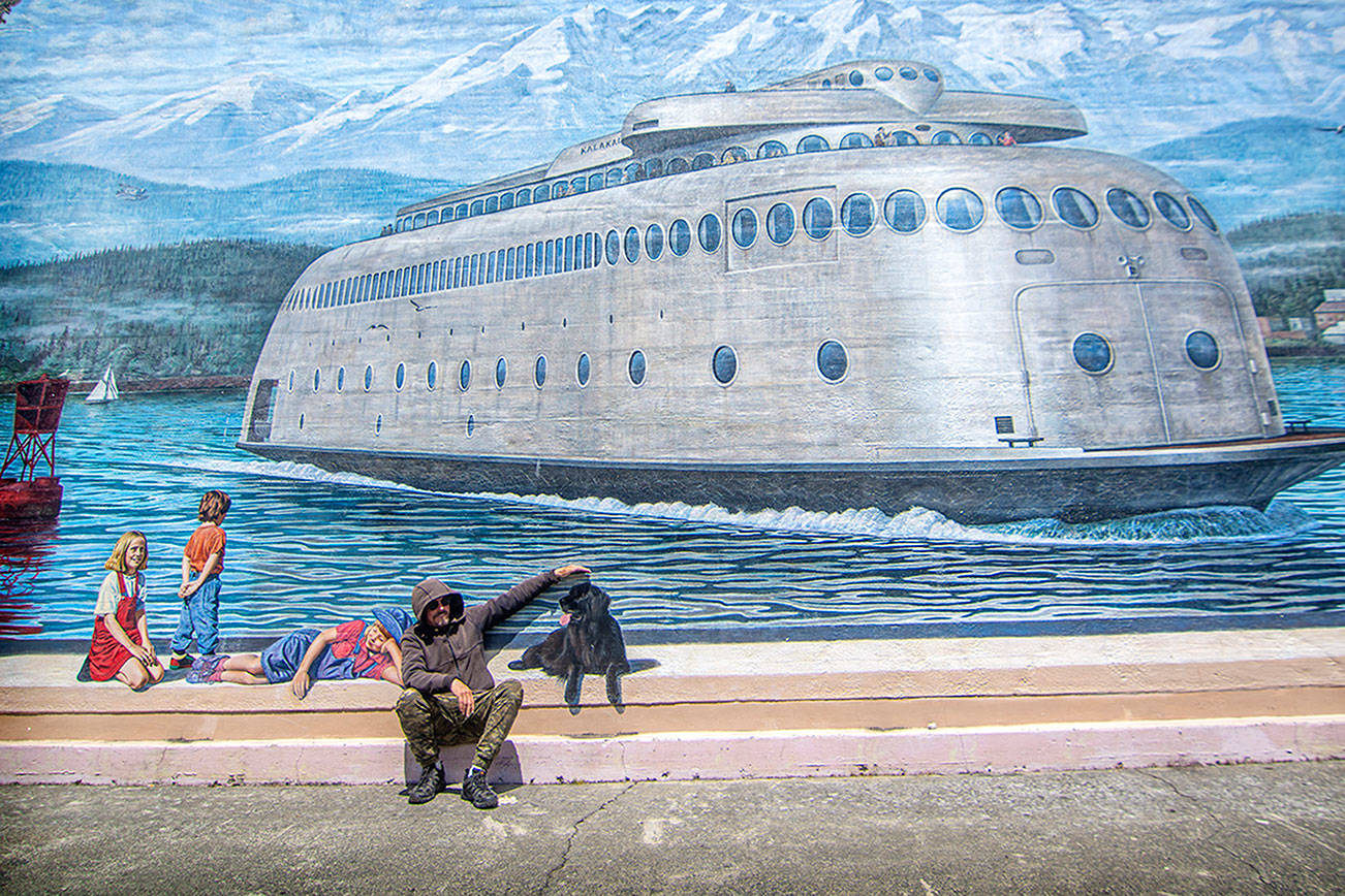 Port Angeles murals get a facelift