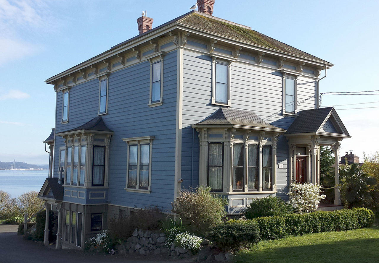In 2018, Todd and Kathleen Knoblock won an award for the preservation of the Fuge House, pictured.