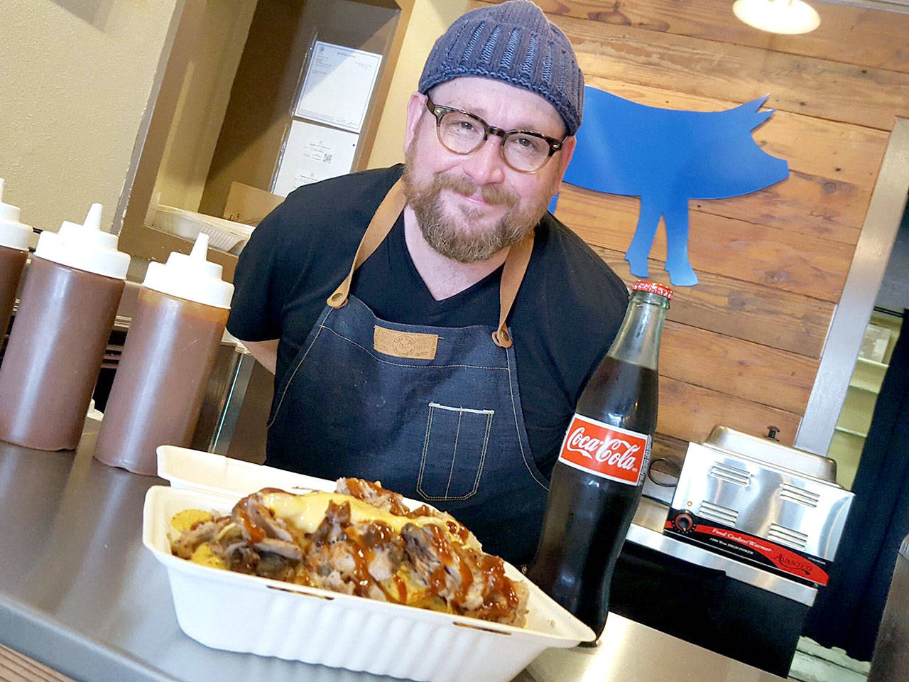 Tim Summers is the new co-owner of barbecue, a restaurant in downtown Port Angeles.