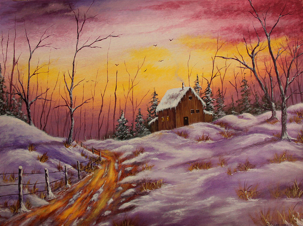 “Dreaming of Home” by Clallam Bay Correction Center artist