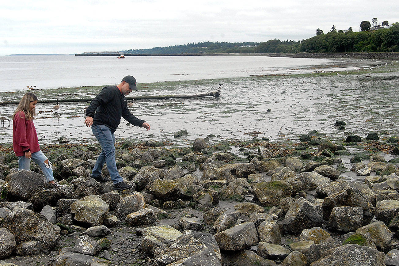 PHOTO: Minus tides in Port Angeles offer opportunity to explore