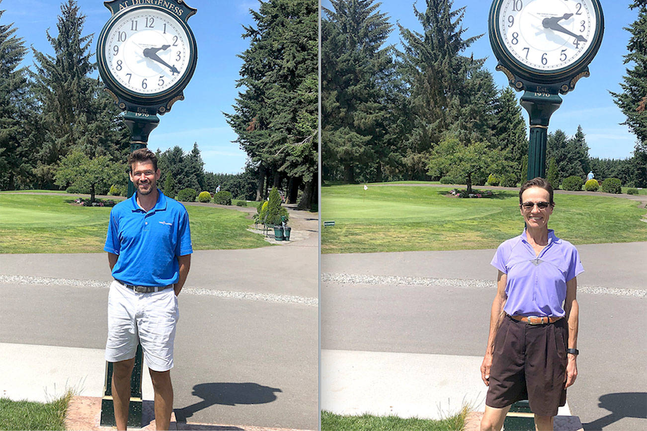 GOLF: Sequim’s Bower, Hirschfeld win Clallam County Amateur