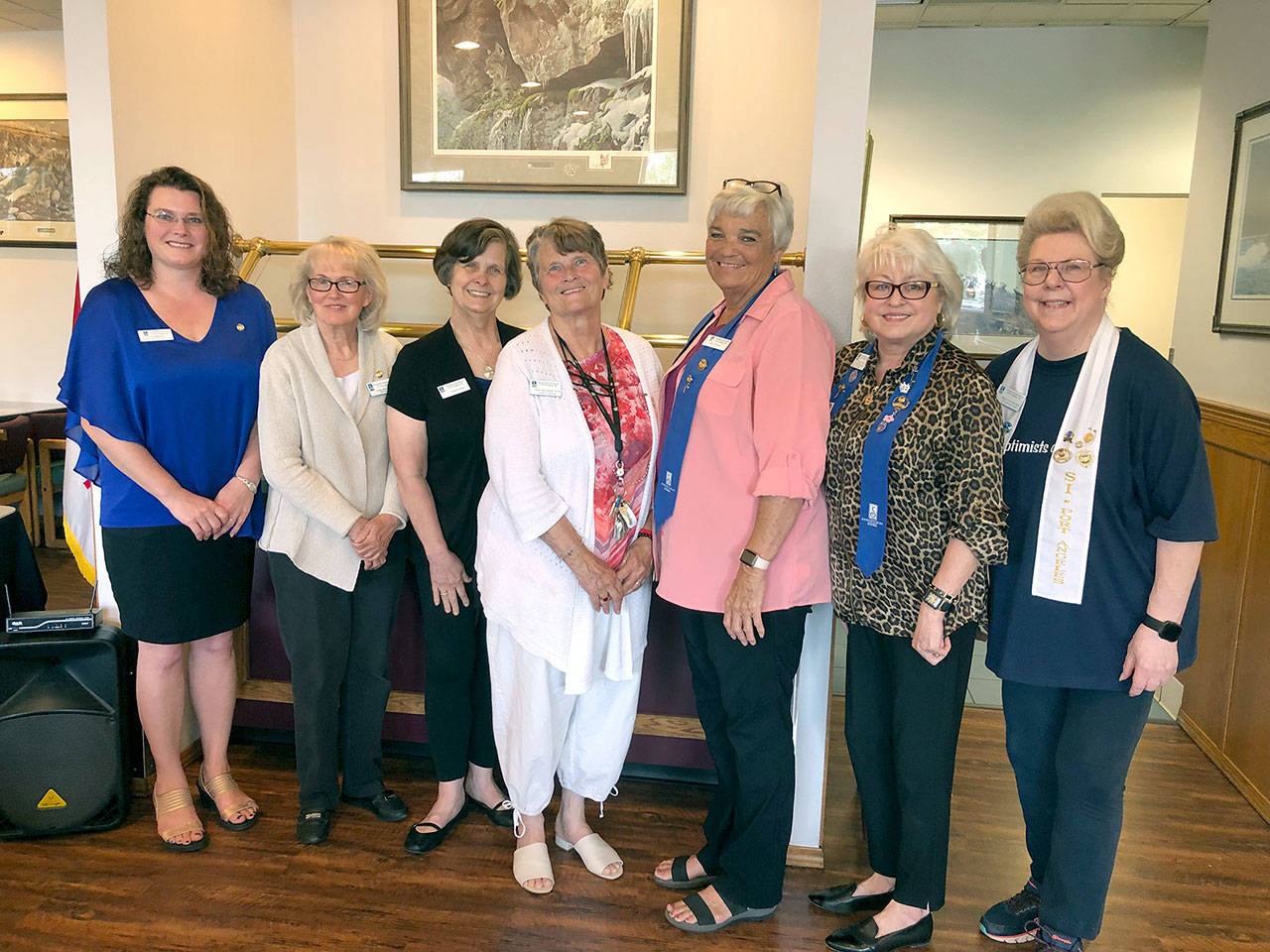 PHOTO: Soroptimist International of Port Angeles installs new officers