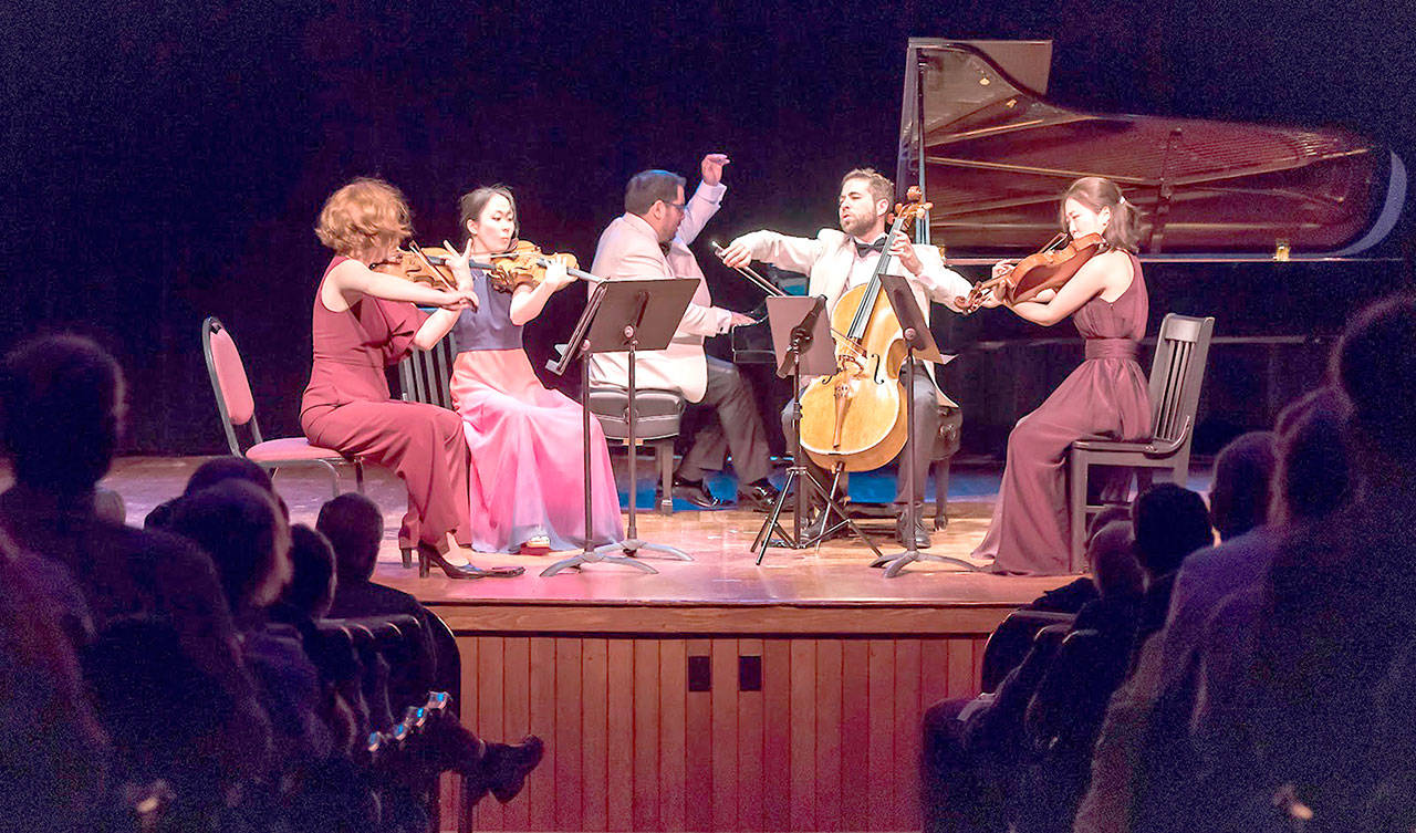 Fellows in the Olympic Chamber Music Fellowship will perform with faculty artists Saturday and Sunday at Wheeler Theater at Fort Worden.