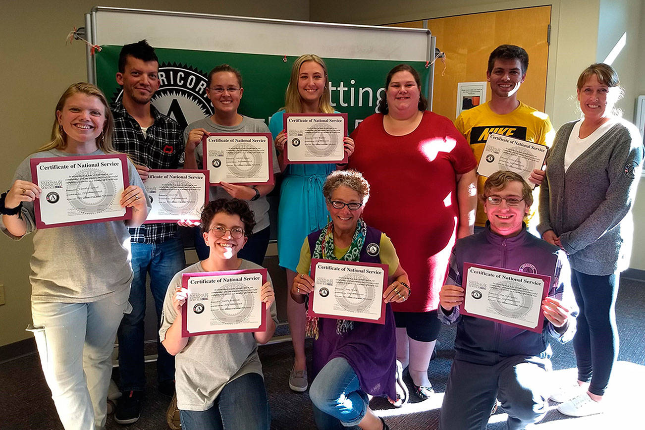 Port Angeles School District celebrates 2018-2019 AmeriCorps tutor/mentor graduates