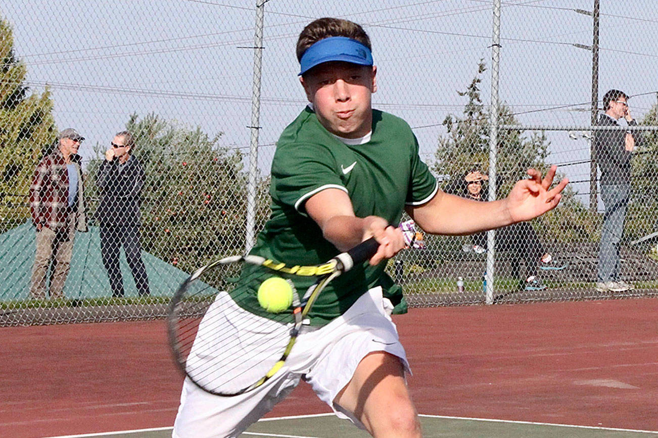 PREP SPORTS ROUNDUP: Port Angeles edges rival Sequim in close boys tennis match