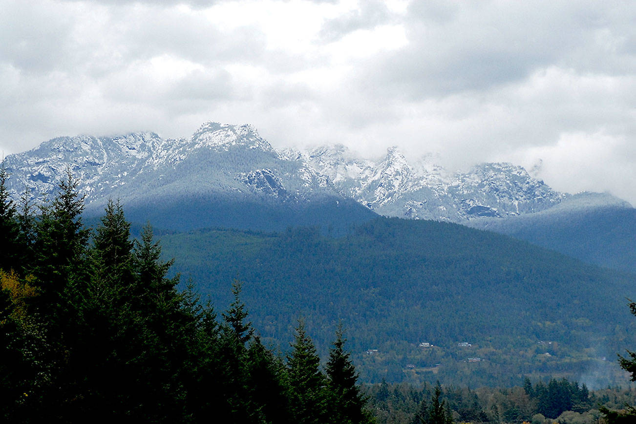 First snow of season