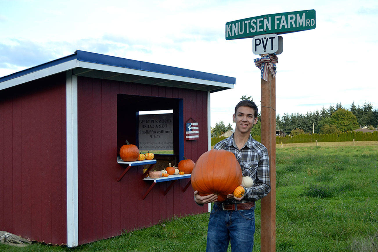 Sequim teen’s ‘Pumpkins for a Cause’ to end next weekend