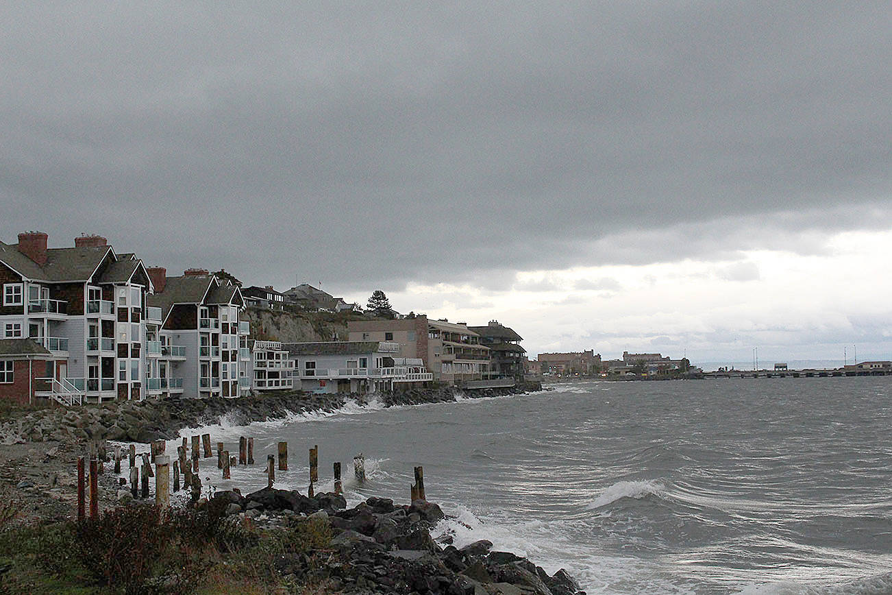 Stormy weather in Port Townsend