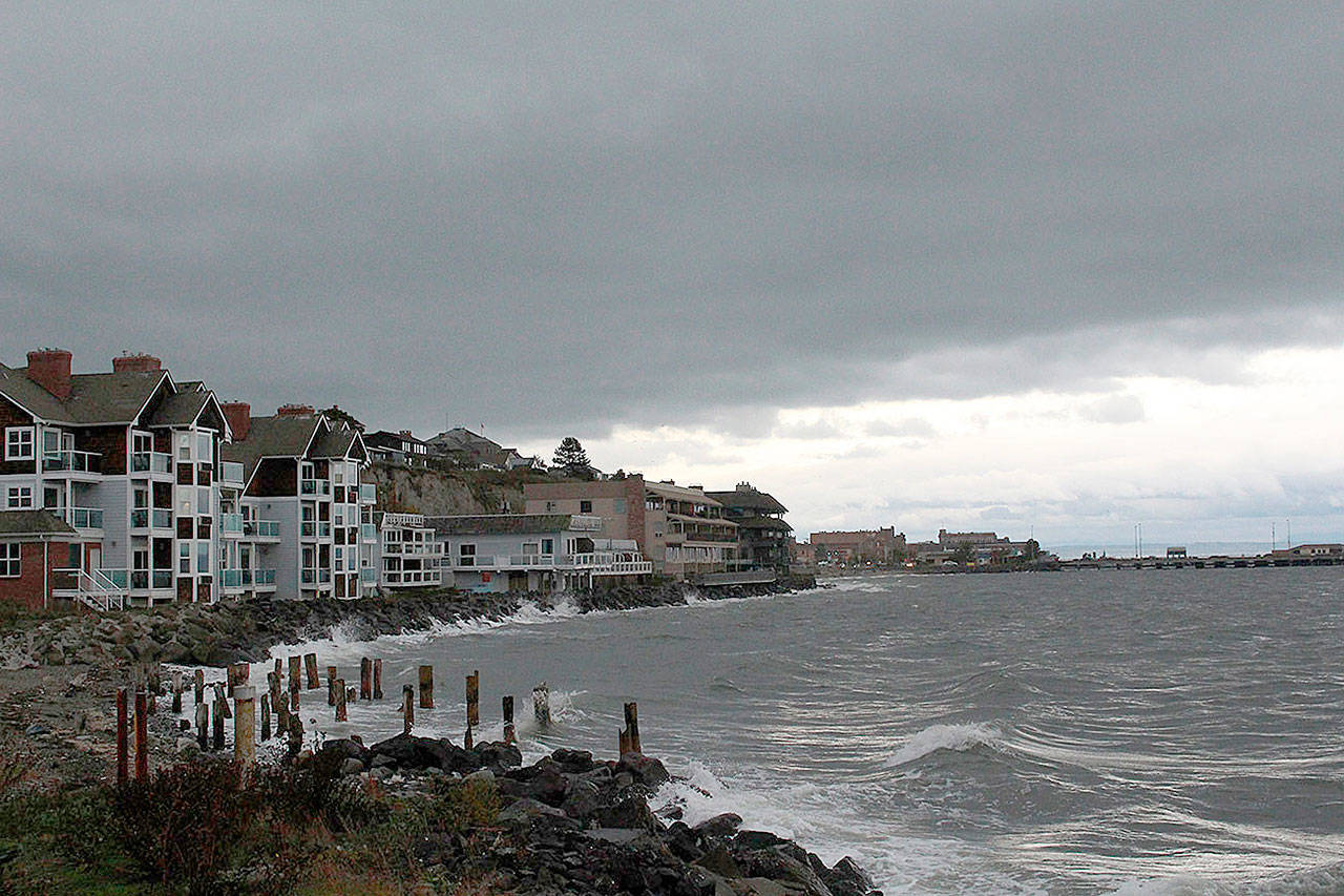 Stormy weather in Port Townsend