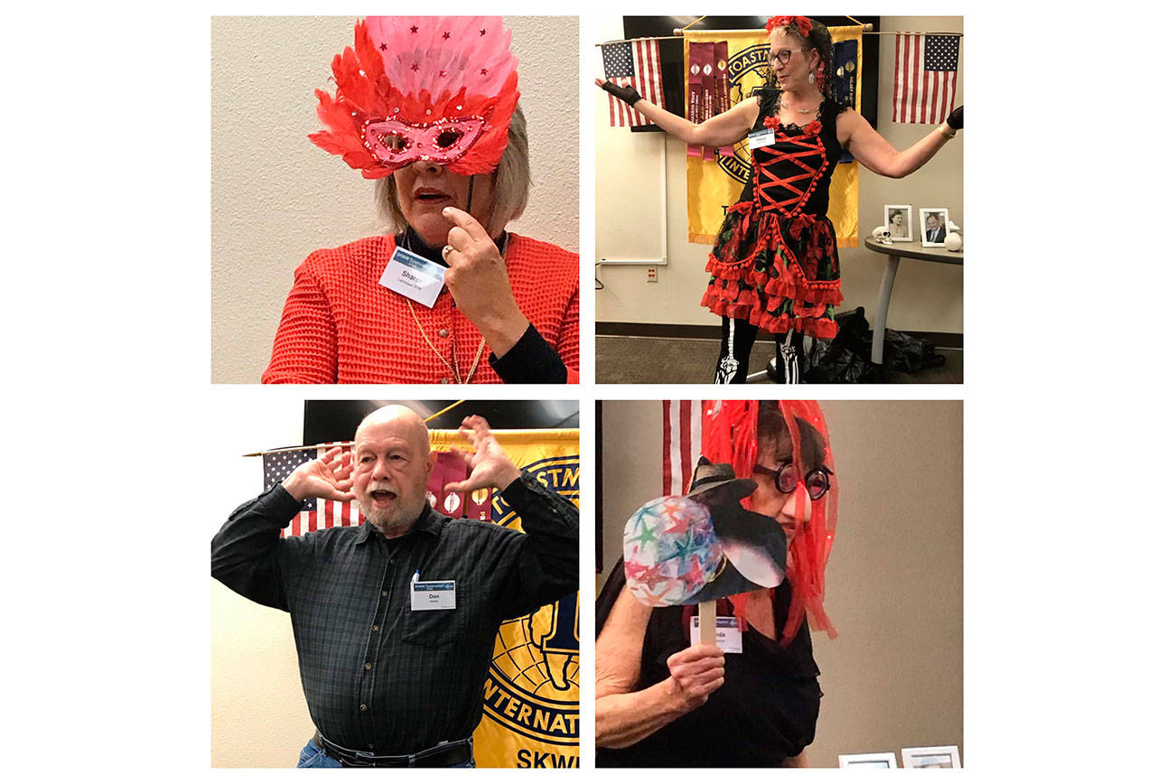 Frightful tales on tap for Sequim Toastmasters party