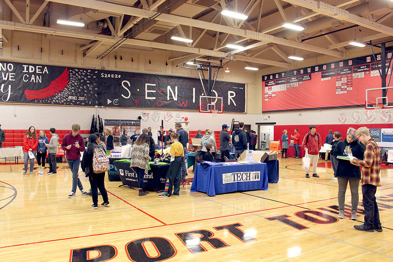 Port Townsend High School hosts career fair