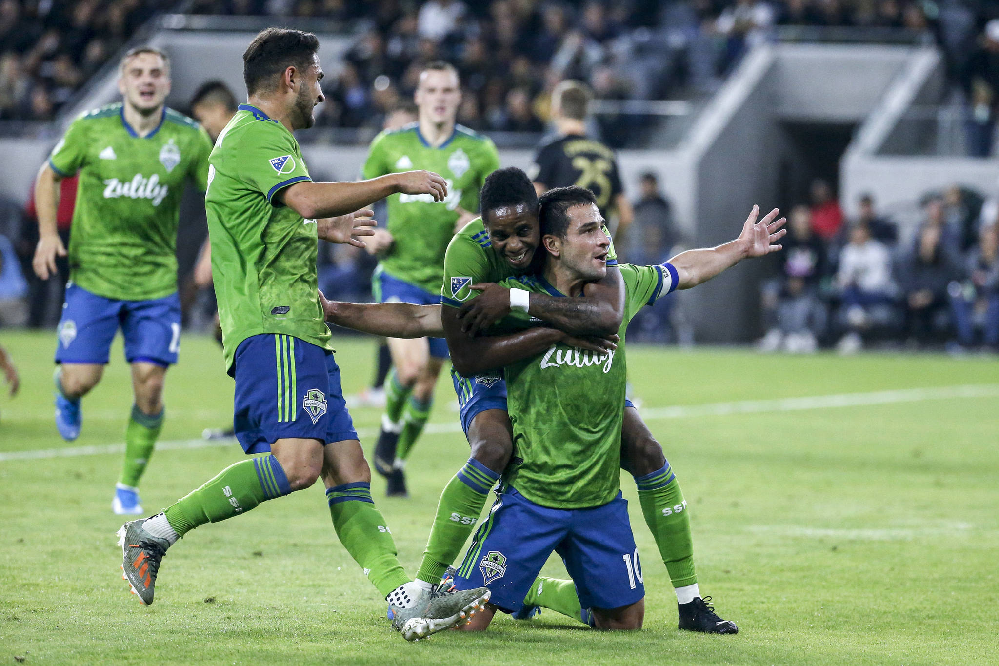 MLS SOCCER: Sounders shock heavily favored LAFC 3-1 to reach MLS Cup final