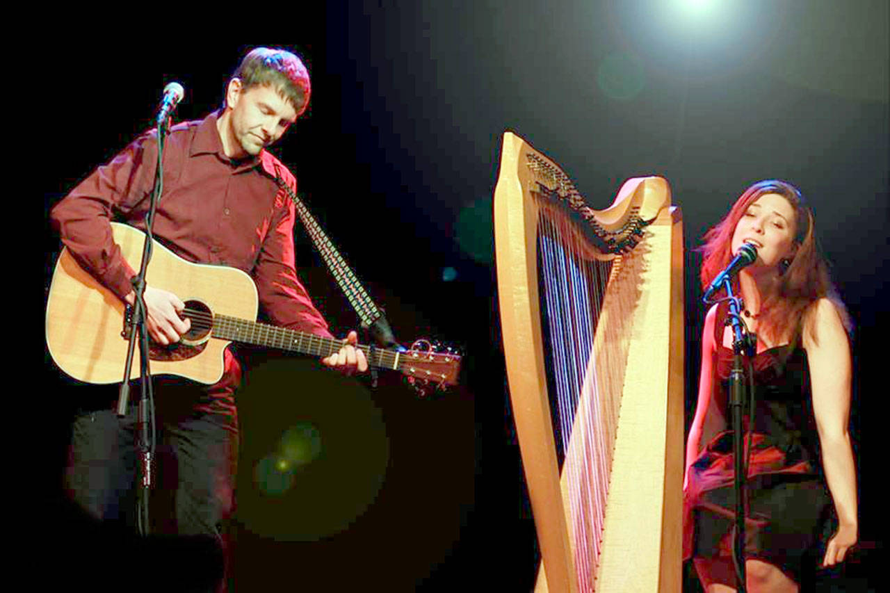 March to May, with Beth Wesche on harp and Darren Guyaz on guitar and piano, will perform at Concerts in the Woods.