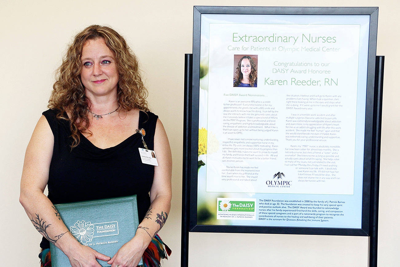 Olympic Medical Center registered nurse receives DAISY award